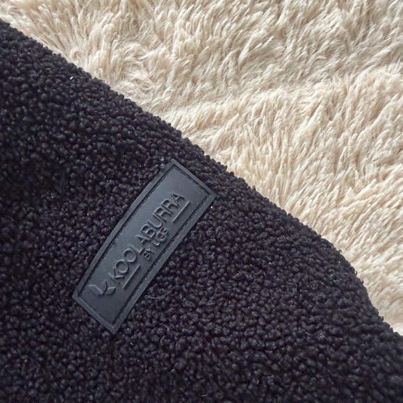 Koolaburra By UGG Teddy Quilted Jacket Size Medium Black - Picture 7 of 10